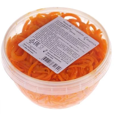 Морковь по-корейски Деликатеска 275г -1}