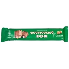 Шоколад молочный с цельным лесным орехом Греция 100г