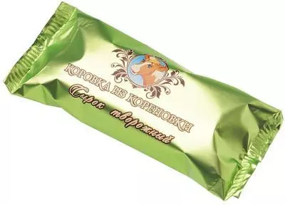 Сырок творожный Коровка из Кореновки с цукатами лимона и вкусом лимона ...
