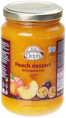 Десерт персиковый с маракуйей Греция 360г-0}