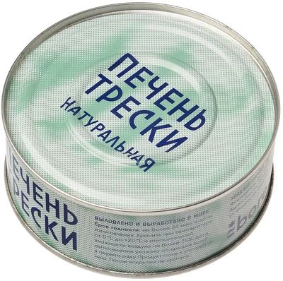 Печень трески натуральная ГОСТ 230г-0}