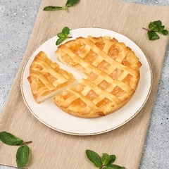 Пирог Домашний с лимоном и абрикосом Деликатеска 300г 