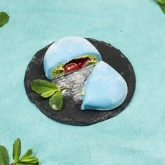 Десерт Моти Матча-Малина Деликатеска 50г