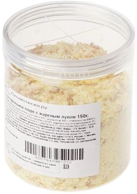 Картофельное пюре с жареным луком Деликатеска 150г -1}