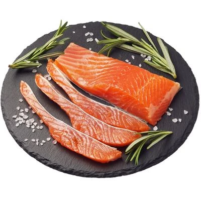 Форель филе кусок слабосоленая без консервантов 150г-0}