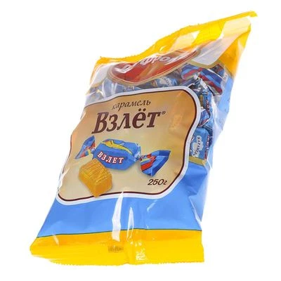 Конфеты карамель Взлет 250г-1}