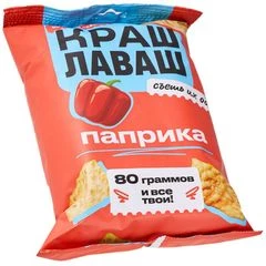 Чипсы из лаваша Краш Лаваш Паприка 80г