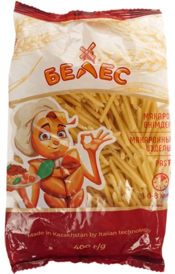 Макаронные изделия Перья Белес Казахстан 400г-0}
