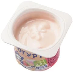 Йогурт Эгоша с клубникой для детей 2.8% 100г