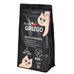 Сухой корм для кошек Домашняя птица&nbsp;Sterilized Grizgo 400г