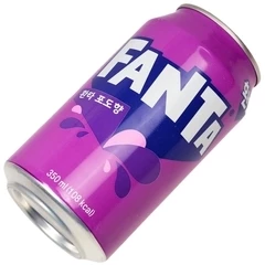 Газированный напиток Фанта Grape Flavored Soda Корея 355мл