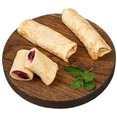 Блины с черной смородиной и яблоком Деликатеска 210г