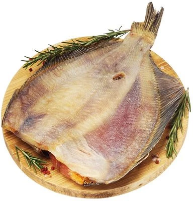 Камбала белобрюхая вяленая с икрой ~750г-0}