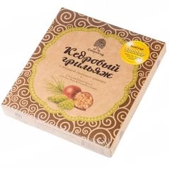 Кедровый грильяж с сосновой шишкой в шоколадной глазури Сибирский кедр 120г