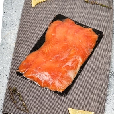 Нерка слабосоленая нарезка Деликатеска 200г-1}