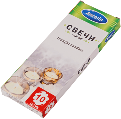 Свечи чайные 10шт-0}