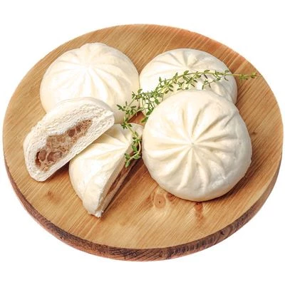 Булочки бао со свининой Bibigo 4шт-0}