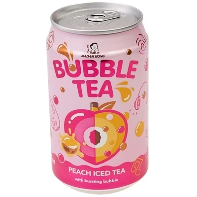 Напиток Bubble tea Lady Boba со вкусом персика Тайвань 320мл-0}