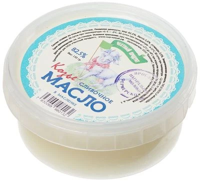 Масло сливочное Козье 82.5% жир. 150г-0}