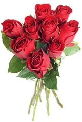 Букет красных роз Мадам Ред 9шт