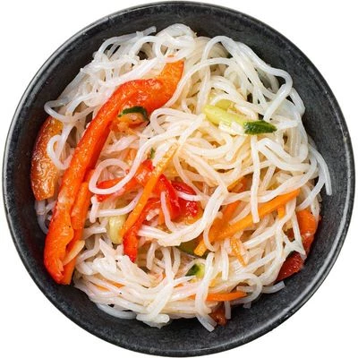 Салат Фунчоза с овощами Деликатеска 150г-0}