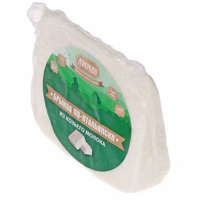 Сыр Брынза по-итальянски из козьего молока 40% жир. 200г-1}