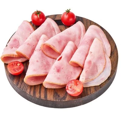 Ветчина варено-копченая из мяса индейки Деликатеска 150г-0}