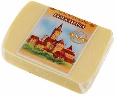 Сыр Сметанковый 50% жир. кусок 225г-0}