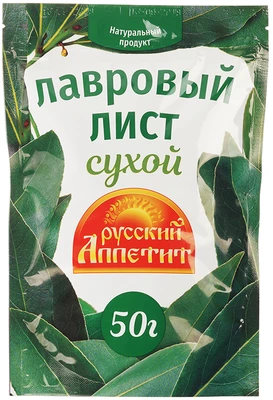 Лавровый лист сухой Русский Аппетит 50г-0}