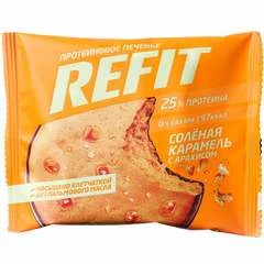 Печенье белковое Соленая карамель с арахисом Refit 35г