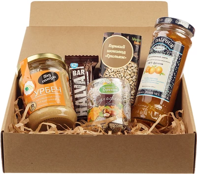 Подарочный набор Полезные сладости-1}