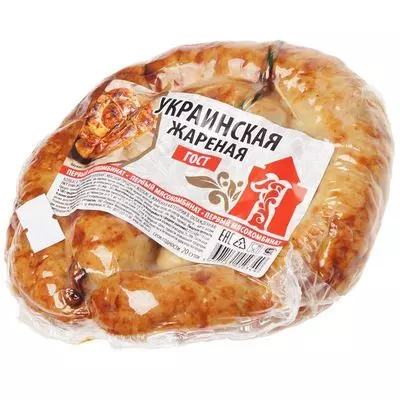 Колбаса Украинская жареная ~350г - купить в Москве по выгодной цене в ...
