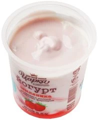 Йогурт земляника 3.5% жир. 400г