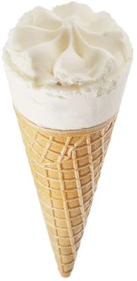 Мороженое ванильный пломбир в вафельном рожке с кедровым орехом 65г-0}