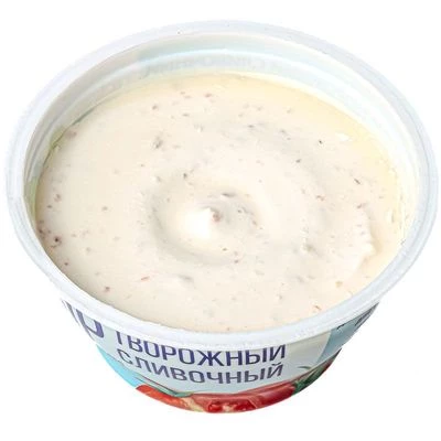 Сыр сливочный творожный с вялеными томатами 55% жир. 140г-1}