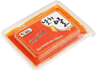 Икра летучей рыбы Тобико Суши оранжевая 150г-0}