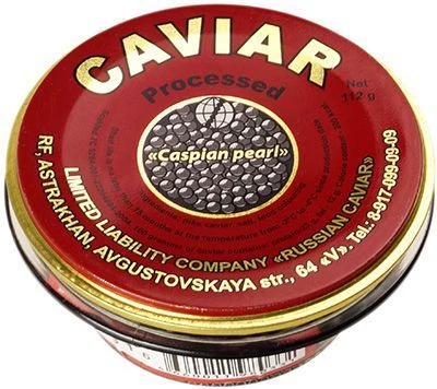 Икра черная щуки Жемчужина Каспия 112г-0}