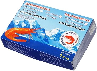 Креветки северные дикие с головой средние 70/90 1кг-0}