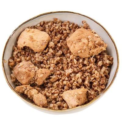 Шашлык из свиного окорока с гречкой Деликатеска 300г-0}