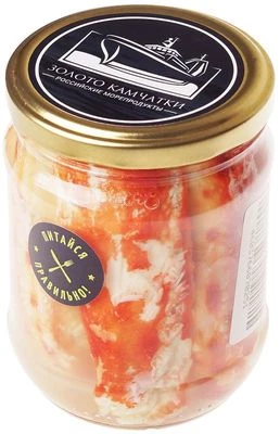 Мясо краба натуральное Первая фаланга Деликатеска 500г-1}