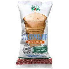 Пломбир крем-брюле Зелена-Бурена 15% жир. Белоруссия 70г