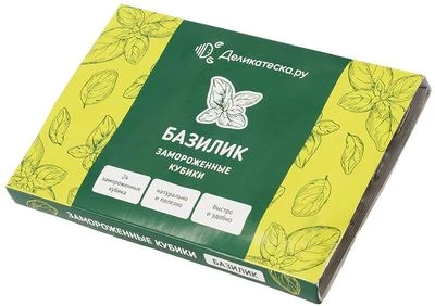 Кубики замороженные базилик 80г-0}