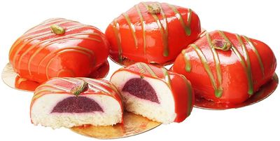 Пирожное муссовое фисташка-малина 6шт*78г-0}