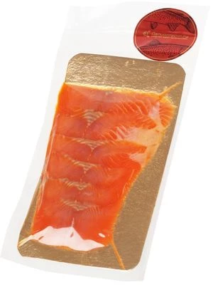 Форель слабосоленая без консервантов филе-ломтик Деликатеска 150г-1}