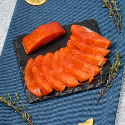 Нерка холодного копчения филе-кусок Деликатеска ~250г-1}