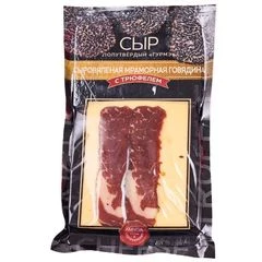 Сыр с сыровяленой мраморной говядиной и трюфелем Гурмэ Amyga 150г