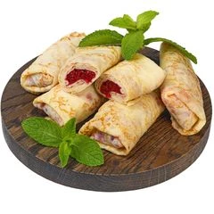 Блинчики с малиной Деликатеска ~400г