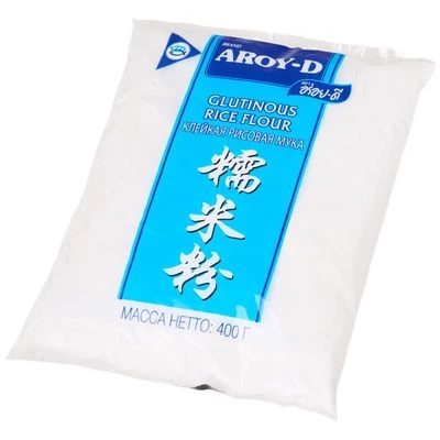 Мука рисовая клейкая Aroy-D Таиланд 400г-1}