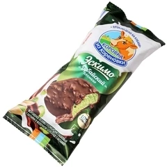 Мороженое пломбир Дубайский Фисташка с катаифи Коровка из Кореновки 15% жир. 70г