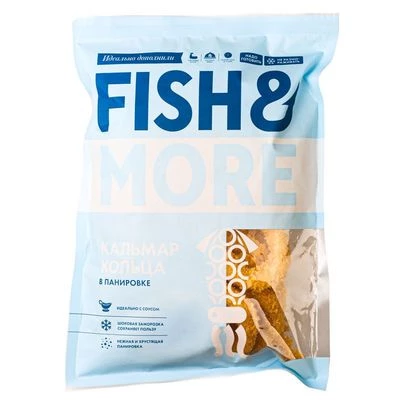 Кольца кальмара в панировке обжаренные Китай 500г-0}